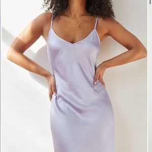 Aritzia Wilfred Only Slip in Aura Blue